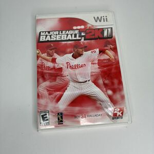Nintendo Wii Major League Baseball 2K11 with Manual Tested Working